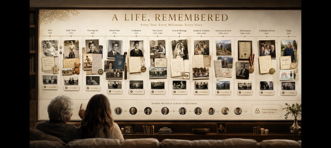A Life, Remembered concept render
