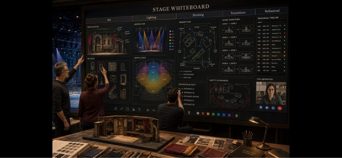 Stage Whiteboard concept render