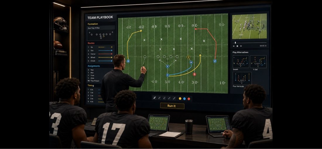Team Playbook concept render
